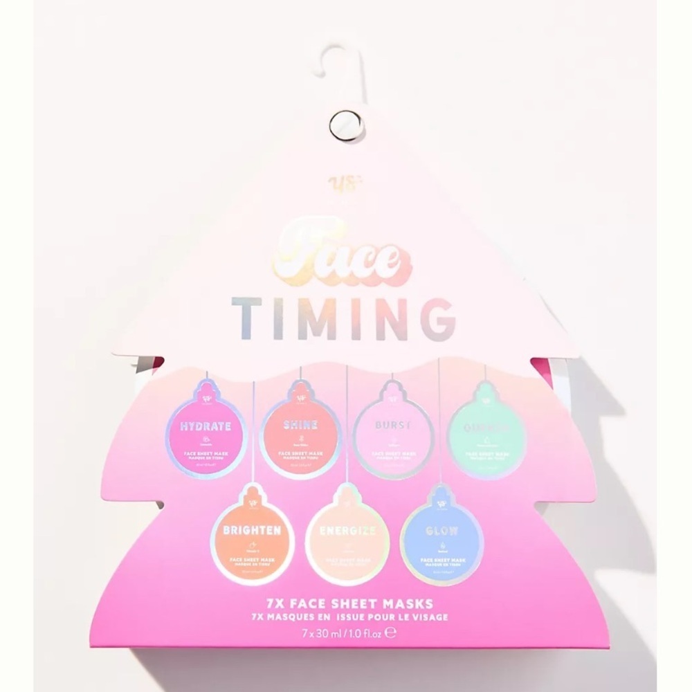 Yes Studio 7-Piece Face Timing Face Sheet Masks - Picture 2 of 6